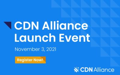 CDN Alliance Announces Launch Event November 3rd