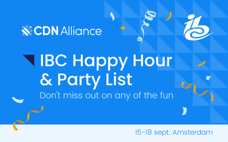 IBC 2023: Happy Hour and Party List