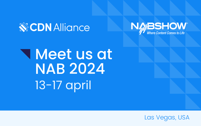 Meet us in Las Vegas at NAB 2024