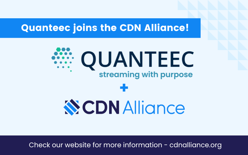 QUANTEEC joins the CDN Alliance!