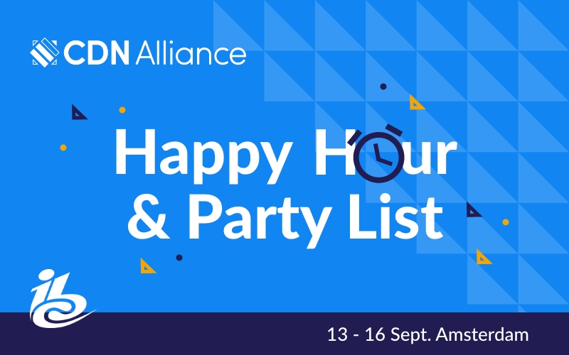 IBC 2024: Happy Hour and Party List